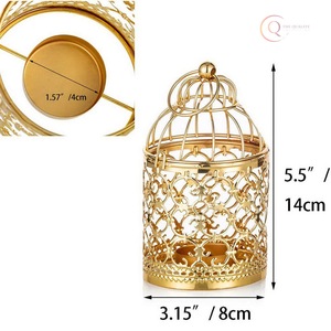 Lanterne en métal artistique pour la décoration de la maison et du jardin |   Utilisation du Ramadan : Imperméable et durable - Product Image 2