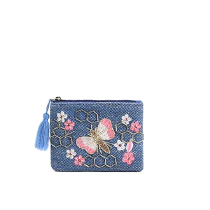 Cute Stylish Handmade Beaded Embroidery Small <b>Wallet</b> Bag Fancy Top Fashionable Beautiful Latest Luxury New Design For <b>Girl</b> - Product Image 4
