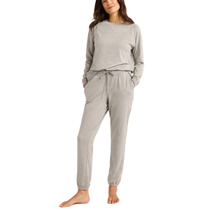 Conjunto de chándal de 2 piezas, trajes para correr, venta al por mayor, chándales de lana de Invierno para mujer, conjuntos de chándal de dos piezas de algodón para mujer - Product Image 1