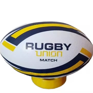 ลูกบอลรักบี้ยูเนี่ยน5ลูกขนาดสากลปรับแต่งสีไม่ซ้ำใครวัสดุยางพียูใหม่ - Product Image 1