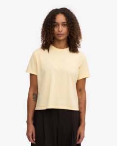 Camiseta con estampado personalizado para mujer Heavyweight Boxy Fit recortada con gráfico para Fitness Camiseta de lavado regular - Product Image 6