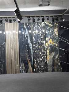 Carreaux de pierre frittée pour salon moderne 2400x1200mm 3200x800mm Porcelaine pour fond de mur intérieur - Product Image 5