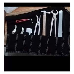 Kit d'outils de maréchal-ferrant professionnel Kit de ferrage pour chevaux Nipper Hoof Horse Farrier Tools Kit de qualité allemande - Product Image 1