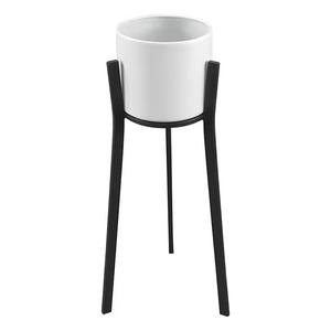 Jardín del hogar y decoración al aire libre Soporte de maceta de metal Macetas de flores vintage Macetas de metal antiguas - Product Image 2