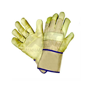 Gants de sécurité en cuir fendu de haute qualité XL Gants de travail imperméables, antidérapants, respirants et durables - Product Image 3