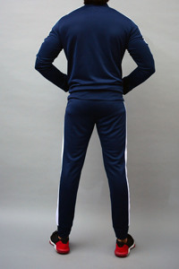 Nueva moda personalizada para hombre, trajes de sudor con cremallera, ropa de entrenamiento, tela de alta calidad, transpirable, informal, venta al por mayor, traje de sudor con cremallera para hombre - Product Image 5