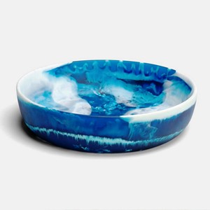 Bol en résine de forme ovale, poli, vaisselle décorative, écologique, origine Uttar Pradesh, passe au lave-vaisselle, usage domestique - Product Image 6