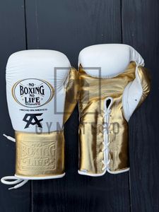 Guantes de Boxeo de Piel de Vacuno Genuina de Alta Calidad a Precio de Mayoreo, con Correa de Muñeca Ajustable y Logotipo Personalizado - Product Image 4