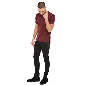Camisetas Hip Hop Extra Grandes Personalizadas para Hombre - Calidad Premium, 220g, Estilo Vintage, Logotipo Frontal, Descuentos por Compras al por Mayor - Product Image 3
