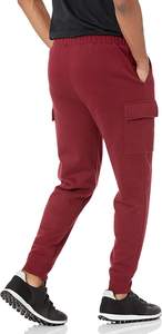 กางเกงวอร์มทรงตรงขาบานผ้าฝ้ายหนานุ่มสำหรับฤดูหนาว กางเกงทรงสแตก กางเกงคาร์โก้ทรงหลวม สไตล์สปอร์ต กางเกงจ็อกเกอร์ผู้ชาย - Product Image 2