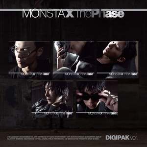 [SET] MONSTA X - อัลบั้ม The Phase EP พร้อมโฟโต้บุ๊ค 4 เล่ม + ดิจิแพ็คเวอร์ชั่น 5 ชิ้น - Product Image 2