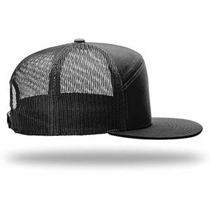 Chapeaux de camionneur en denim Offre Spéciale Vêtements d'extérieur d'été Casquette de baseball de camionneur à bretelles réglables en maille faite par Dress Sports - Product Image 4