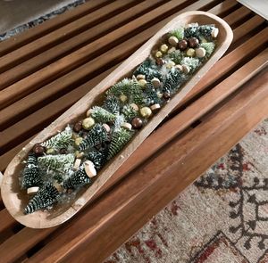 Grand bol à pâte en bois ignifuge fait à la main |   Qualité supérieure |   Prix de gros en vrac d'usine - Product Image 2