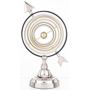 Globo Terráqueo Decorativo de Metal con Soporte, Decoración de Mesa de Oficina, Centro de Mesa, Ideas de Regalos Empresariales - Product Image 4