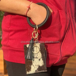 สินค้ามาใหม่กระเป๋าคลัทช์หนังวัวแท้มีที่ใส่บัตรเอทีเอ็มกระเป๋าสตางค์หนังสไตล์ตะวันตกคลัทช์ใส่เหรียญ - Product Image 4