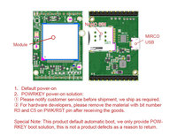 Carte mère SIMCOM A7670E Carte de développement A7670E-LASE LTE CAT1+4G+2G