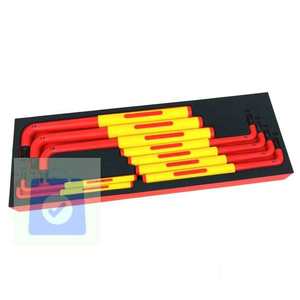 Direct Factory Supply OEM Insulated <b>STAR</b> <b>Key</b> <b>Set</b> Bit Holder Blade Extra Long 9pc VDE Certified Cordless Electric Plastic Hard - Product Image 1