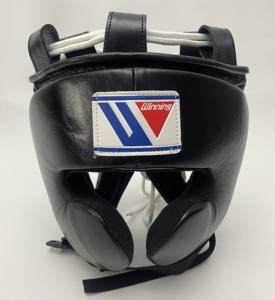 Protector de cabeza de entrenamiento de boxeo con cordones de cuero de alta calidad personalizable para artes marciales y entrenamiento físico ligero - Product Image 4