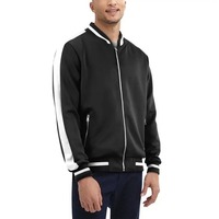Chaquetas universitarias bordadas hechas de una mezcla de poliéster y algodón Chaqueta de gran tamaño Letterman Winter School Fashion Custom