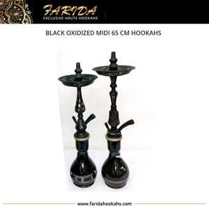 Cachimbas de latón macizo de tamaño mediano 65 cm decorativas egipcias de lujo laca de grabado a mano profunda de calidad superior lujo tradicional - Product Image 2