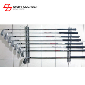 Estantes de exhibición de palos de golf de acrílico de alta calidad Estante de exhibición minorista montado en la pared para tiendas minoristas - Product Image 3