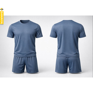Maillots de football personnalisés par sublimation |   Matériau en maille |   Léger, extensible et respirant |   Fabricant de vêtements d'équipe en gros B2B - Product Image 2