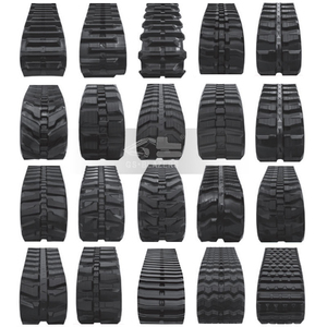 Pista de goma de Venta caliente 400mm de pista ancha 400x72,5x74 para E50 X337 <span class=keywords><strong>X341</strong></span> Mini piezas de excavadora Piezas de chasis - Product Image 5