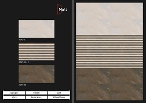 Carrelage de mur de cuisine en céramique émaillée moderne de 300x600mm en marbre gris 12x24 "brillant rustique carré antibactérien intérieur mur de sol - Product Image 6