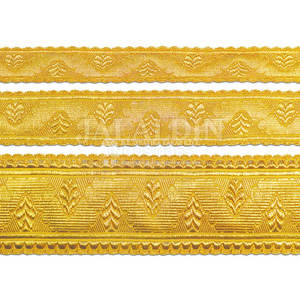 Tissu à paillettes personnalisable, économique, en vrac, en forme de tresse de fil d'or, fait main, écologique, pour uniformes de service, tailles personnalisées fantaisie - Product Image 2