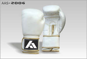 Gants de boxe en cuir de vachette et cuir PU haut de gamme Tailles durables de 6oz à 16oz pour les arts martiaux et la boxe - Product Image 4