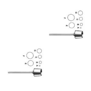 Produits de haute qualité Poinçon cutané personnalisé Instruments de dermatologie chirurgicale en acier inoxydable de 5.5cm - Product Image 4