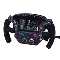 Volants OEM en fibre de carbone personnalisés pour manette de jeu de voiture de course Sim Volant