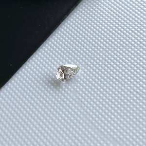 Anillo de compromiso suelto de calidad de Excelencia de diamante cultivado en laboratorio de corte de pera de 0,5 quilates certificado IGI para mujer - Product Image 5