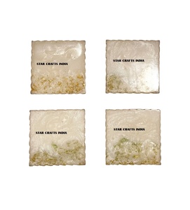 Posavasos de resina resistente al calor para compradores al por mayor, accesorios de mesa hechos a medida, nuevo diseño tradicional antiguo moderno - Product Image 1