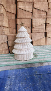 RATTAN <b>CHRISTMAS</b> <b>TREE</b> DECORATION - Product Image 2