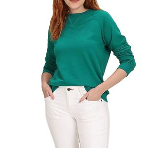 Sudadera Casual de Invierno para Mujer, Antiencogimiento, Transpirable, de Forro Polar, Hecha en Pakistán, Poliéster/Algodón, Logotipo Frontal BY BS 2026 - Product Image 2