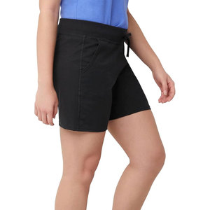 Wholesale Summer Customized <b>Sweat</b> <b>Shorts</b> Drawstring Two Side Pockets <b>Women</b> Breathable Casual 100% Cotton <b>Women's</b> <b>Shorts</b> - Product Image 4