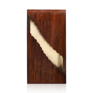 Urna de cremación de palisandro transparente, caja decorativa para cenizas funerarias, urnas de cremación para mascotas y humanos para cenizas humanas - Product Image 3