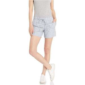 Wholesale 2025 Summer 100% Cotton Casual Women's Shorts <b>Drawstring</b> Custom Logo Hot Breathable Fleece Customizable - Product Image 5