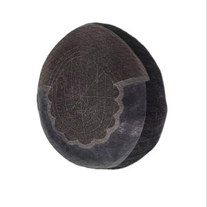 Peluca de Cabello Humano Q6 Yaki para Hombre, Tupé de Cabello Virgen Remy con Trama Única, Rizado Naturalizador Bangladash, Extensión de Cabello con Gorro Remi - Product Image 2