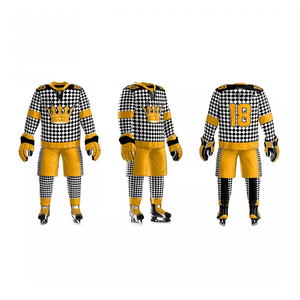 Fabricante de Pakistán Uniforme de hockey sobre hielo de gran tamaño Ropa juvenil Ropa deportiva Uniforme de hockey sobre hielo - Product Image 6