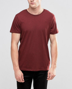 Camiseta de Cuello Redondo de Algodón Premium para Hombre, Marca Privada, Logotipo Personalizado, OEM, ODM, MOQ Bajo - Product Image 3