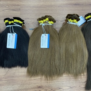 Extensiones de Cabello Natural Vietnamita al Por Mayor, Trama Doble a Máquina, Todos los Colores Disponibles, Piezas de 100g, Longitudes Largas - Product Image 4