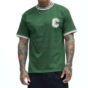 Camiseta Desteñida por el Sol, Camiseta de Algodón Personalizada para Hombre, Camiseta Lisa de Alta Calidad para Impresión OEM/ODM - Product Image 5