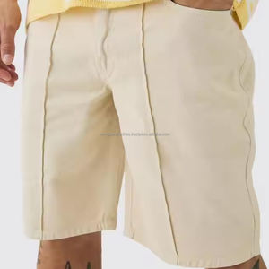 Custom Luxury Soft Velour 100% Cotton Track <b>Shorts</b> Men Side Stripe Embroidery Logo Casual Slim Fit Quick Dry <b>Velvet</b> <b>Shorts</b> - Product Image 3
