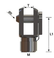 Mini Support de ressort à gaz 9mm fabriqué en turquie, 4 à 12 diamètre, Piston en acier inoxydable de haute qualité, noir