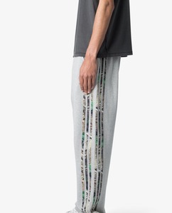 Pantalones Deportivos de Otoño 2026, Estilo Urbano, Forrados de Felpa, con Franja Lateral para Hombre, Corte Holgado, Ropa Deportiva, Pantalones de Entrenamiento Atlético - Product Image 4