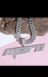 Colgante Personalizado de Hip Hop para Hombre, Plata de Ley 925, con Diamantes VVS que Pasan la Prueba, Colgante con Nombre de Letra de Hielo - Product Image 3