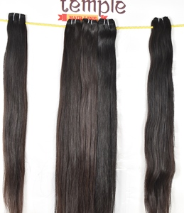 Haute qualité vierge indienne femmes lâche vague profonde Extensions de cheveux noir couleur naturelle pas cher Double trame Machine traitement haute - Product Image 4