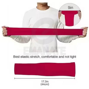 Fabricant pakistanais, approvisionnement direct d'usine, tissu 100% polyester, ensembles de manchons de sport respirants, écologiques, marque privée - Product Image 5